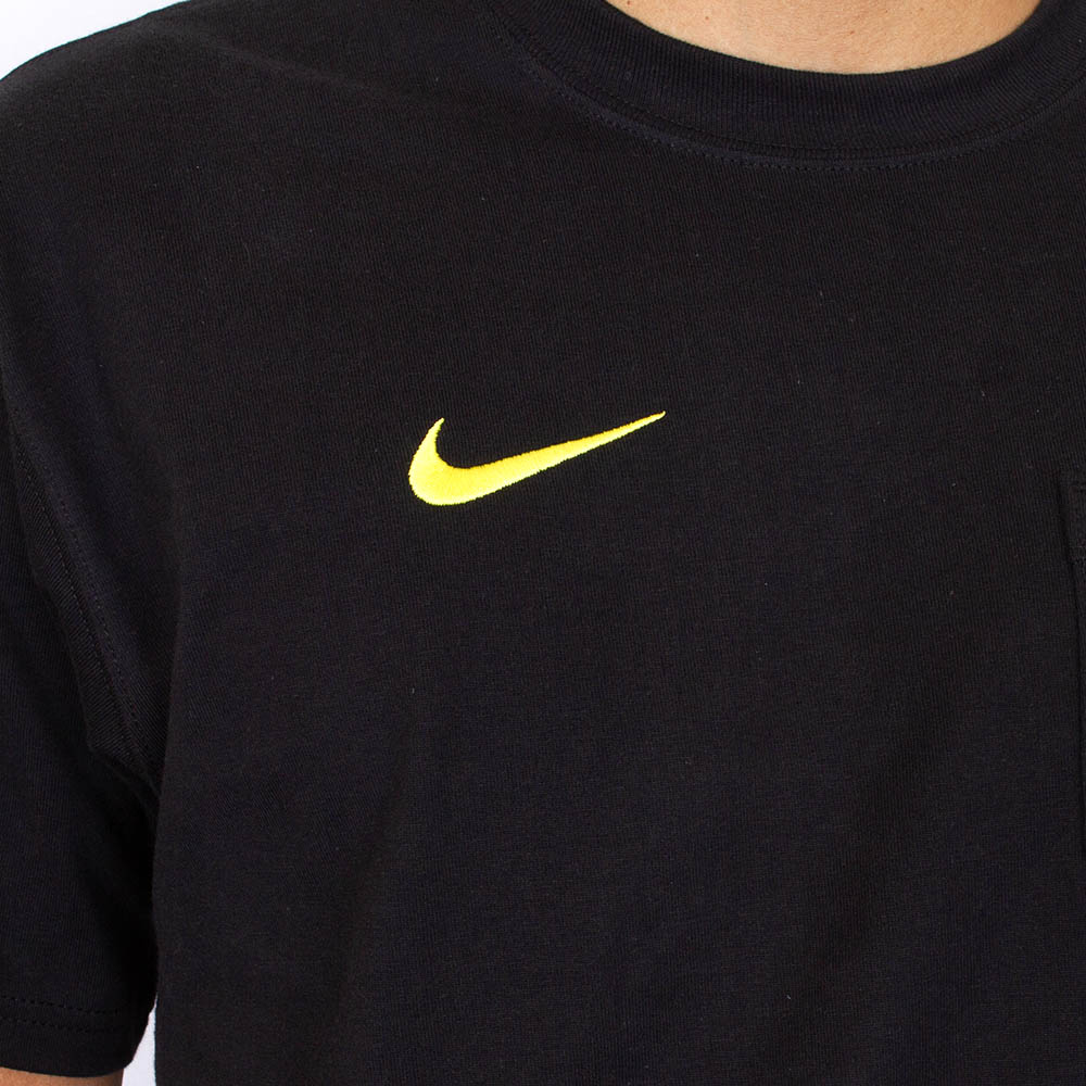 Classic Oregon O, Nike, Black, Crew Neck, Cotton, Men, Heavy cotton, Max 90, Pocket, T-Shirt, 891667